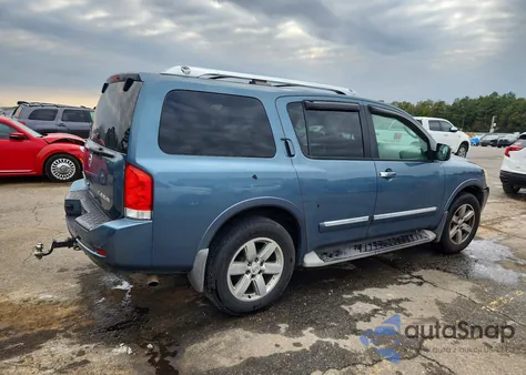 2012 Nissan Armada Platinum z USA, uszkodzony, nr VIN 5N1AA0NE5CN612672